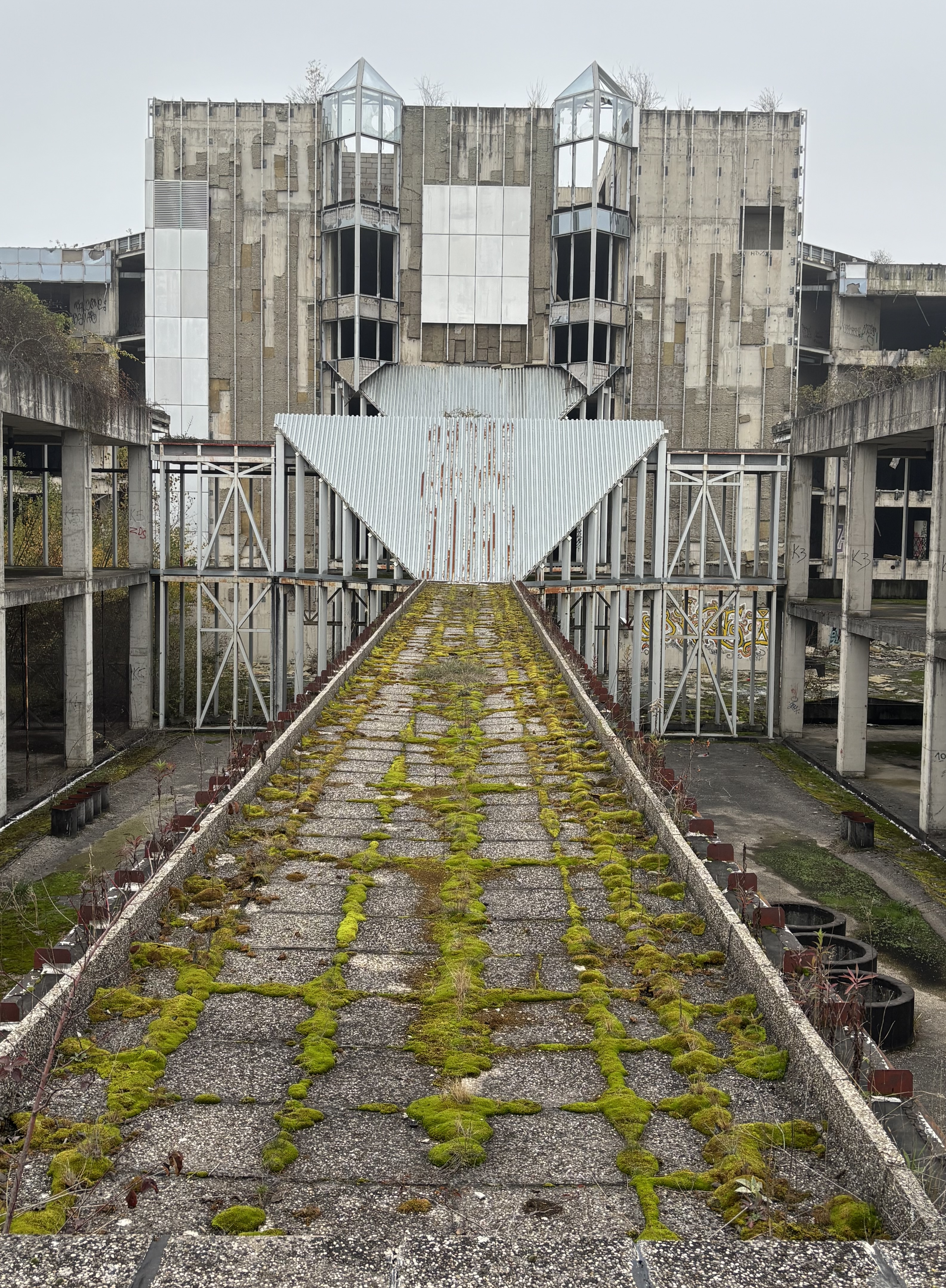 Abandoned University Hospital; Zagreb, Croatia