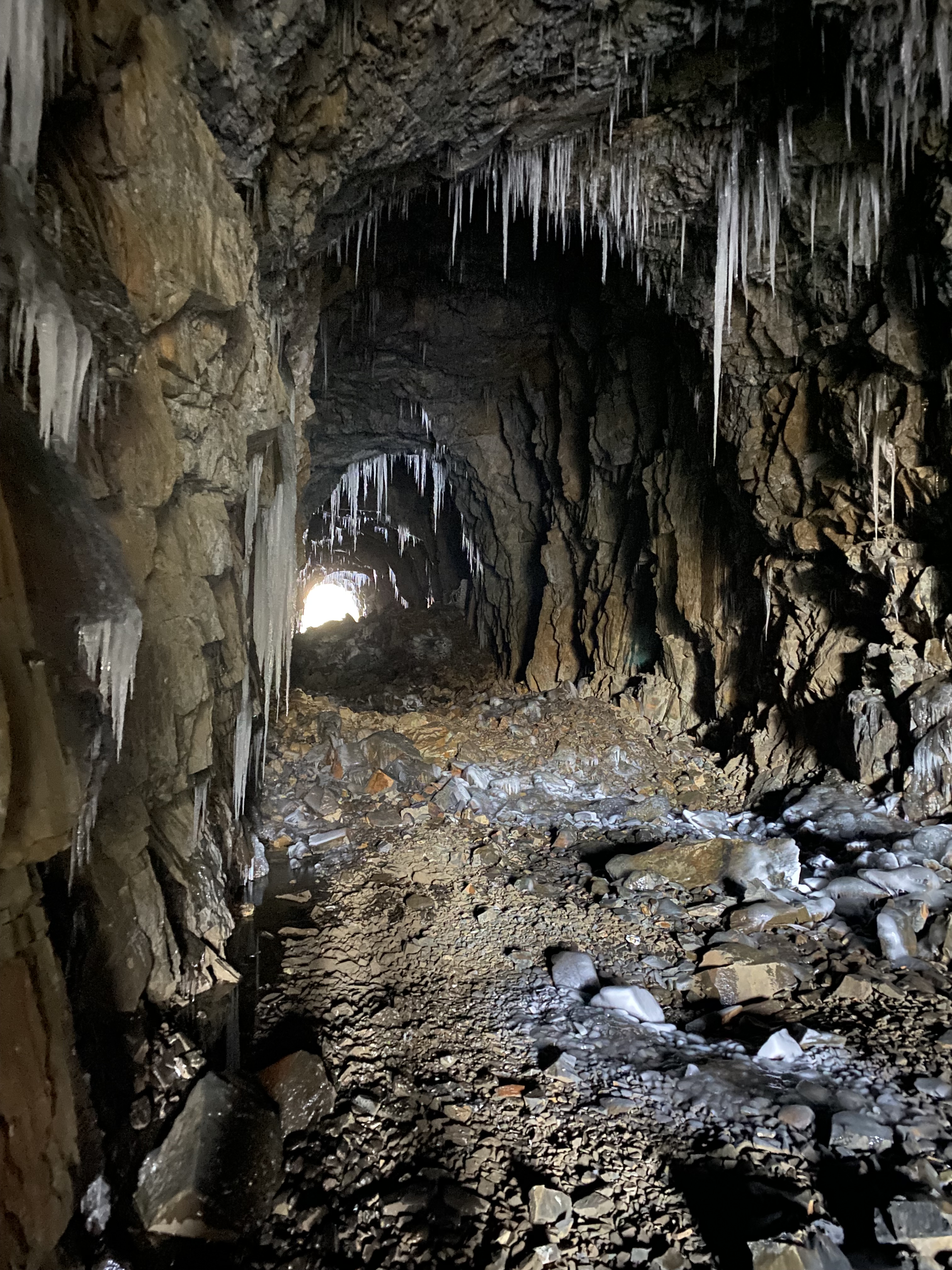 The forgotten Blue Bell Tunnel in New Denmark, New Brunswick
